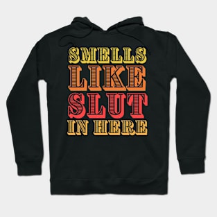 Adult-humor ,smells like slut Hoodie